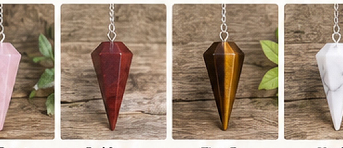 Crystal pendulum collection